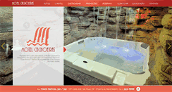 Desktop Screenshot of hotelcachoeiras.com.br